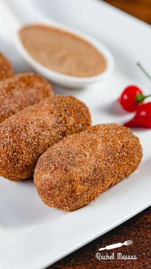 Croquetes artesanais Rachel Massas